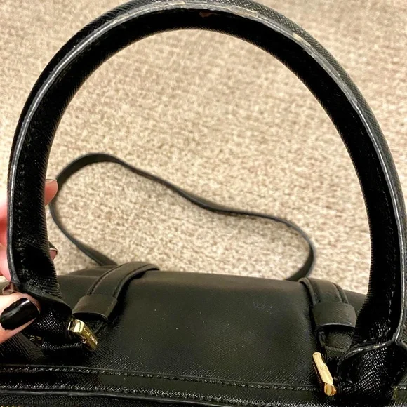 Tory Burch Black Crossbody Tophandle Bag